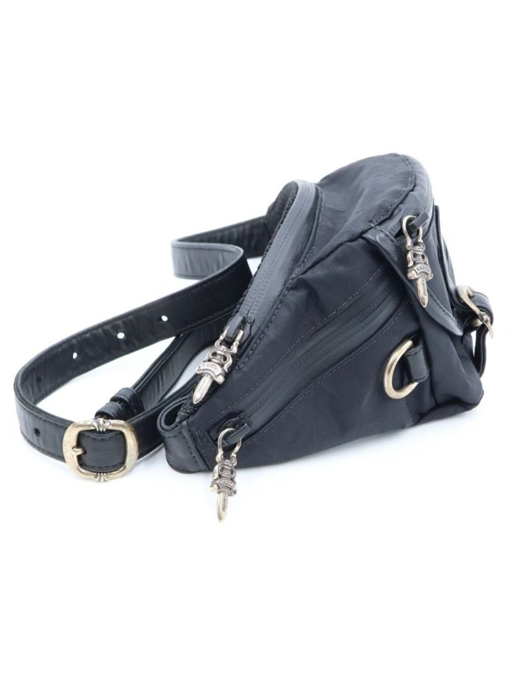 Chrome Hearts 1 Snat Pack Nylon Dagger Zip Gunslinger… - Gem